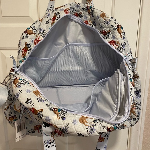 Vera Bradley Winter Reindeer Weekender Travel Bag NWT *See Description* - Picture 11 of 15